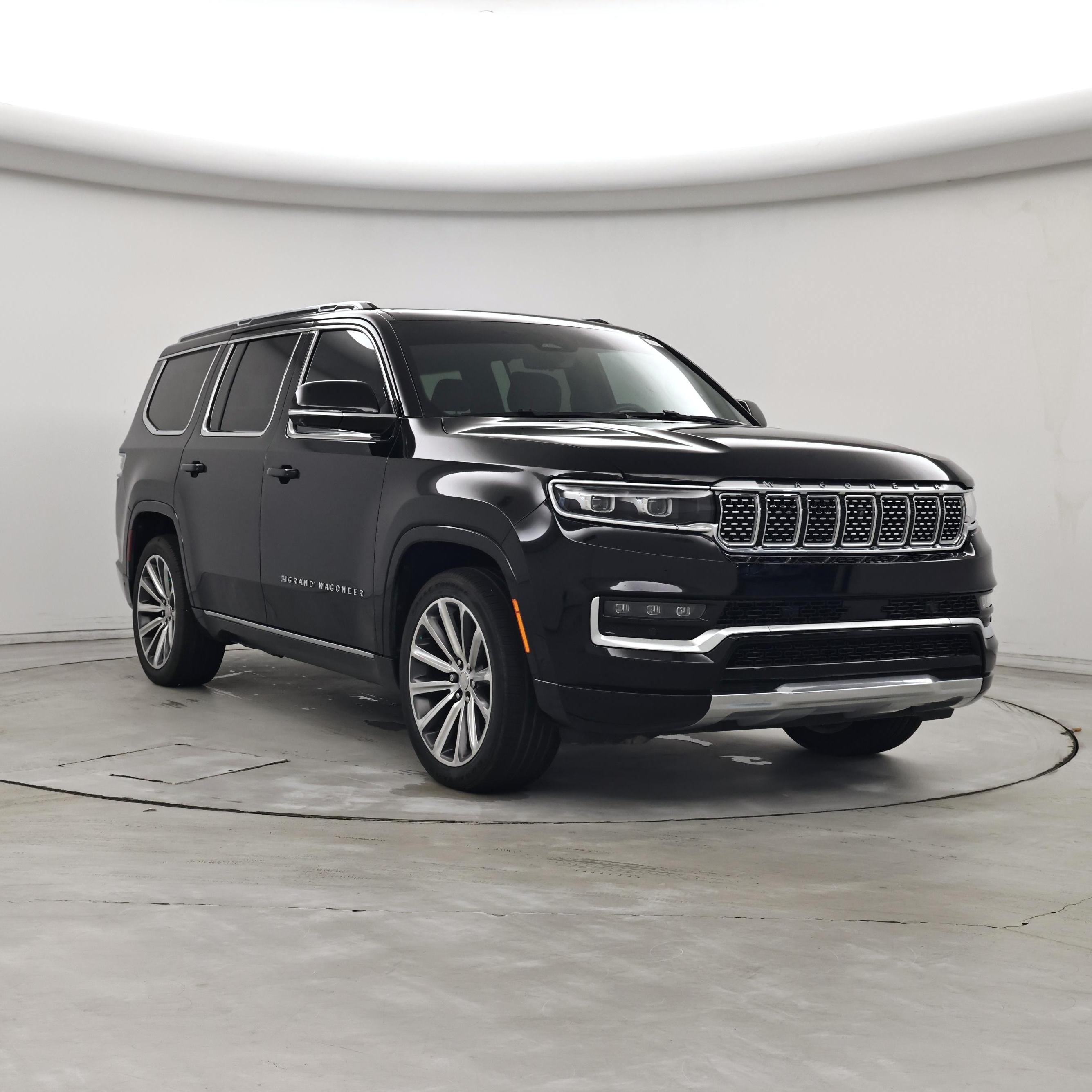 Gray 2022 Jeep Grand Wagoneer SUV / Crossover Four-Wheel Drive Automatic