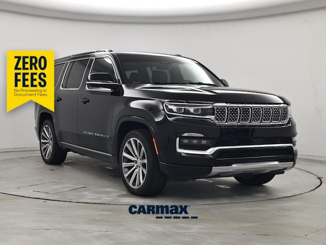 Gray 2022 Jeep Grand Wagoneer SUV / Crossover Four-Wheel Drive Automatic