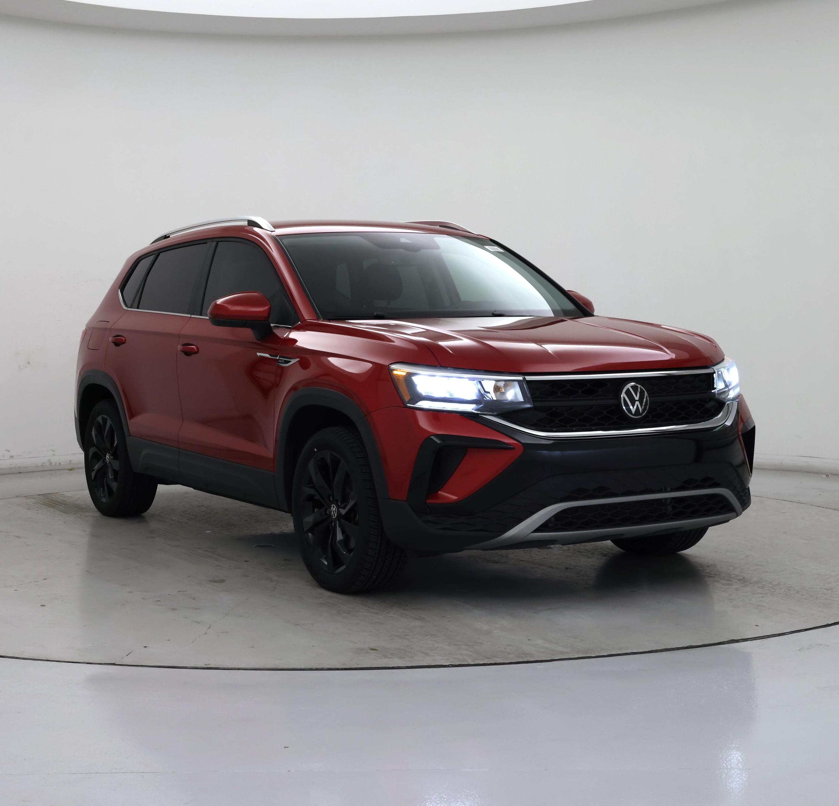 Red 2023 Volkswagen Taos SUV / Crossover Front-Wheel Drive Automatic