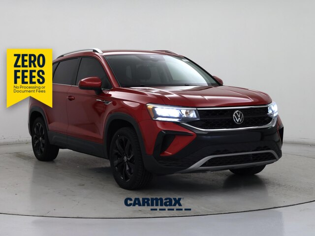 Red 2023 Volkswagen Taos SUV / Crossover Front-Wheel Drive Automatic