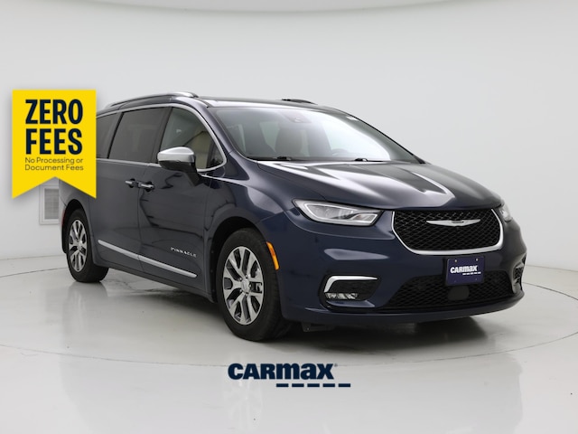 Blue 2023 Chrysler Pacifica Hybrid Minivan Front-Wheel Drive Automatic