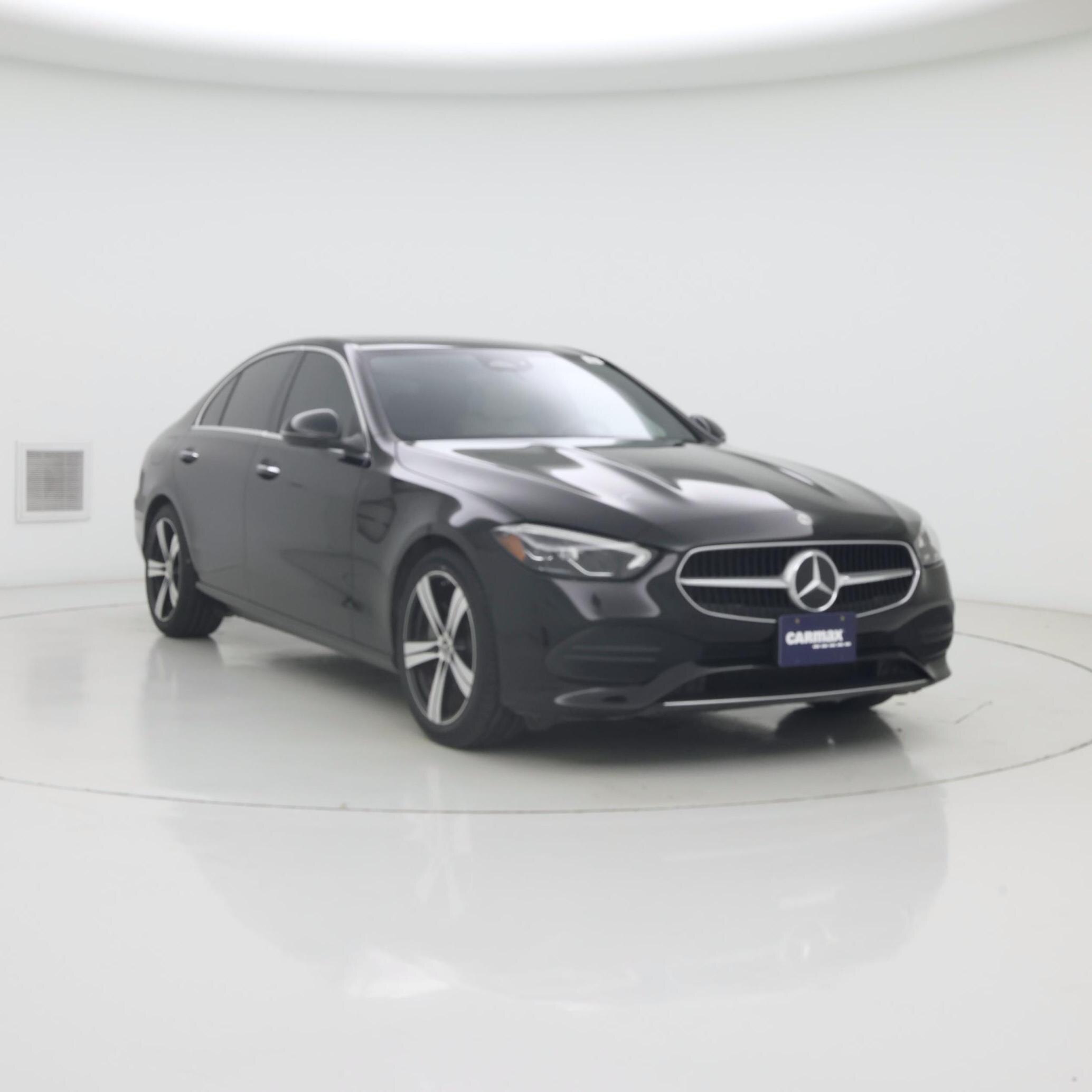 Black 2022 Mercedes-Benz C-Class Sedan Rear-Wheel Drive Automatic