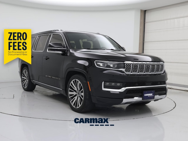 Black 2022 Jeep Grand Wagoneer SUV / Crossover Four-Wheel Drive Automatic