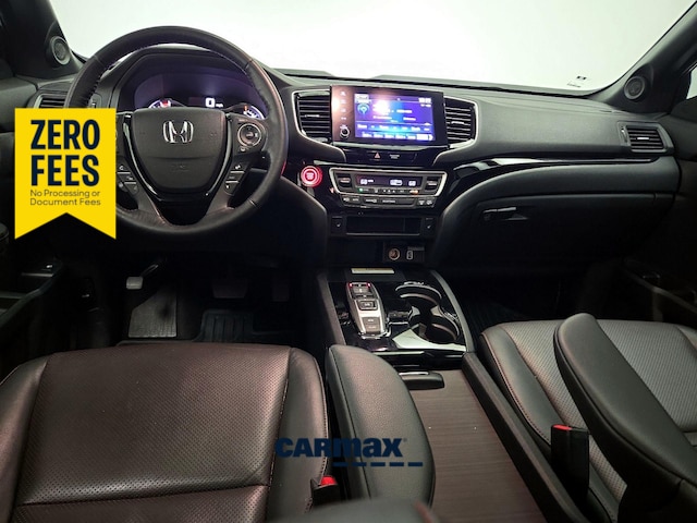 White 2021 Honda Ridgeline Pickup Truck All-Wheel Drive Automatic