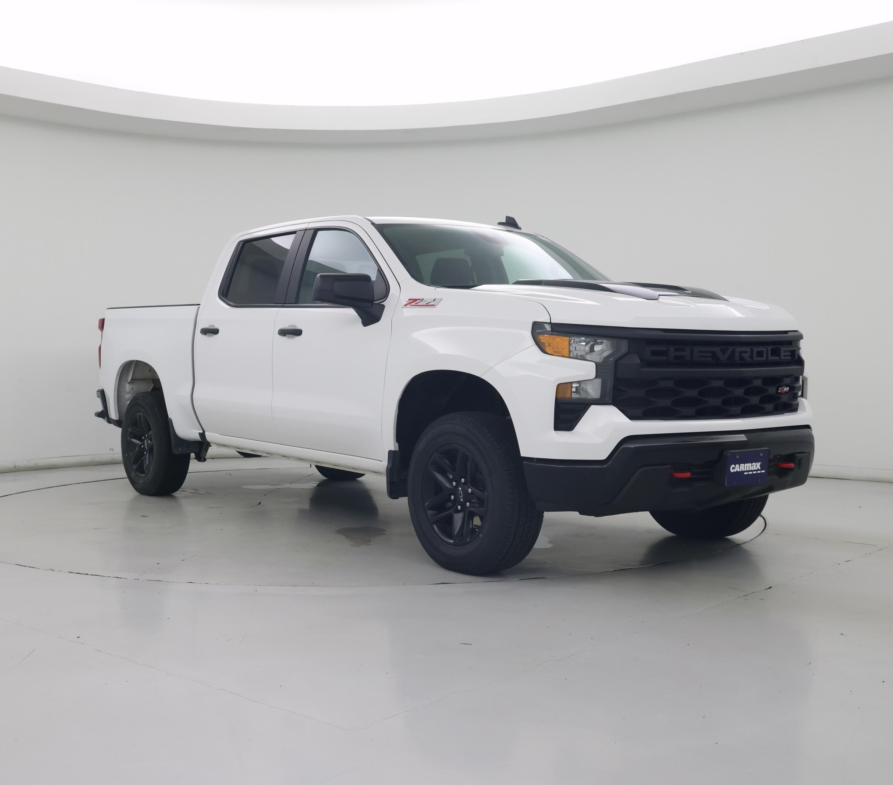 White 2025 Chevrolet Silverado 1500 Pickup Truck Four-Wheel Drive Automatic