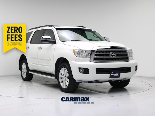 White 2017 Toyota Sequoia SUV / Crossover Four-Wheel Drive Automatic