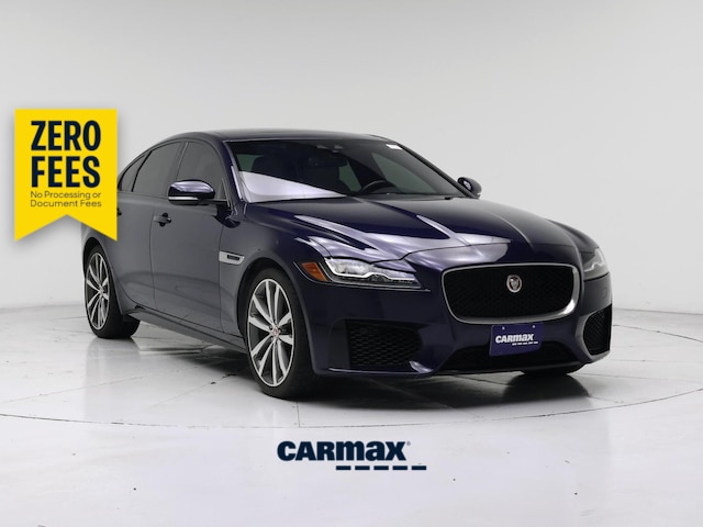 Blue 2016 Jaguar XF Sedan Rear-Wheel Drive Automatic