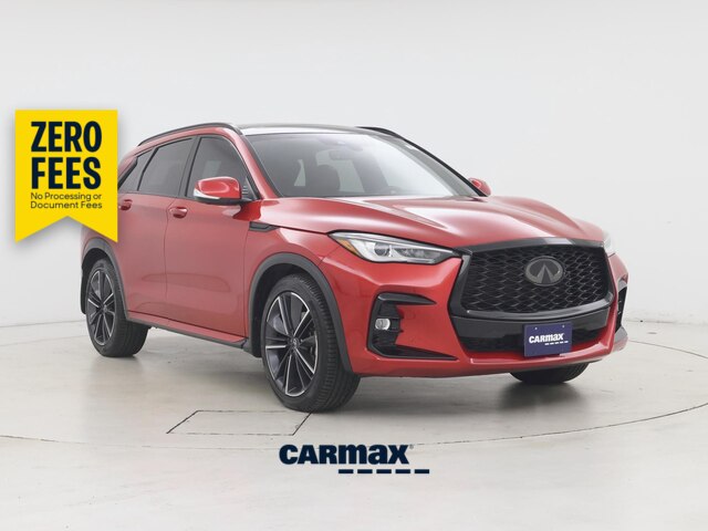 Red 2023 INFINITI QX50 SUV / Crossover Front-Wheel Drive Automatic