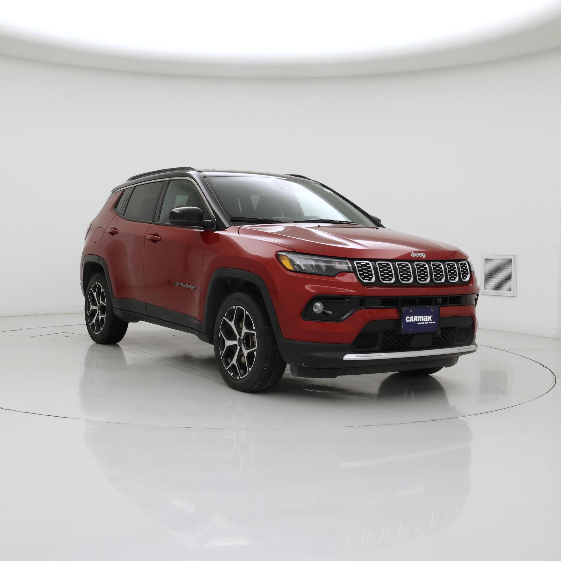 Red 2025 Jeep Compass SUV / Crossover Four-Wheel Drive Automatic