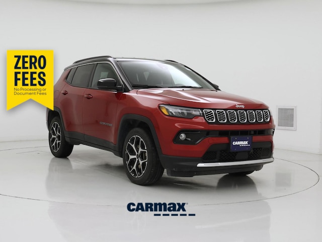 Red 2025 Jeep Compass SUV / Crossover Four-Wheel Drive Automatic