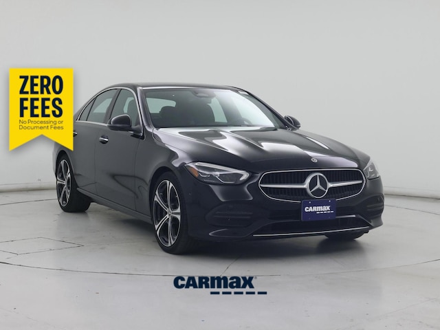 Black 2025 Mercedes-Benz C-Class C 300 RWD Sedan Rear-Wheel Drive Automatic