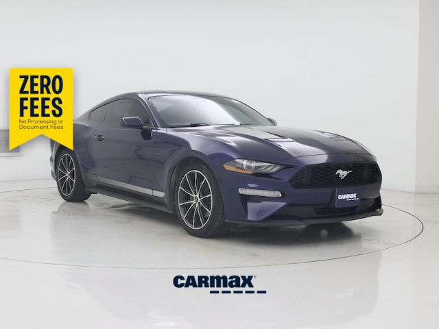 Blue 2020 Ford Mustang Coupe Rear-Wheel Drive Automatic