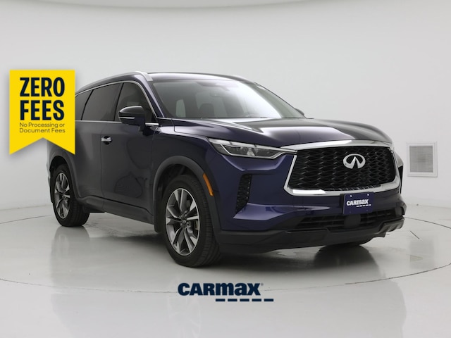 Blue 2023 INFINITI QX60 Luxe AWD SUV / Crossover All-Wheel Drive Automatic