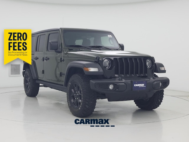 Green 2021 Jeep Wrangler SUV / Crossover Four-Wheel Drive Automatic