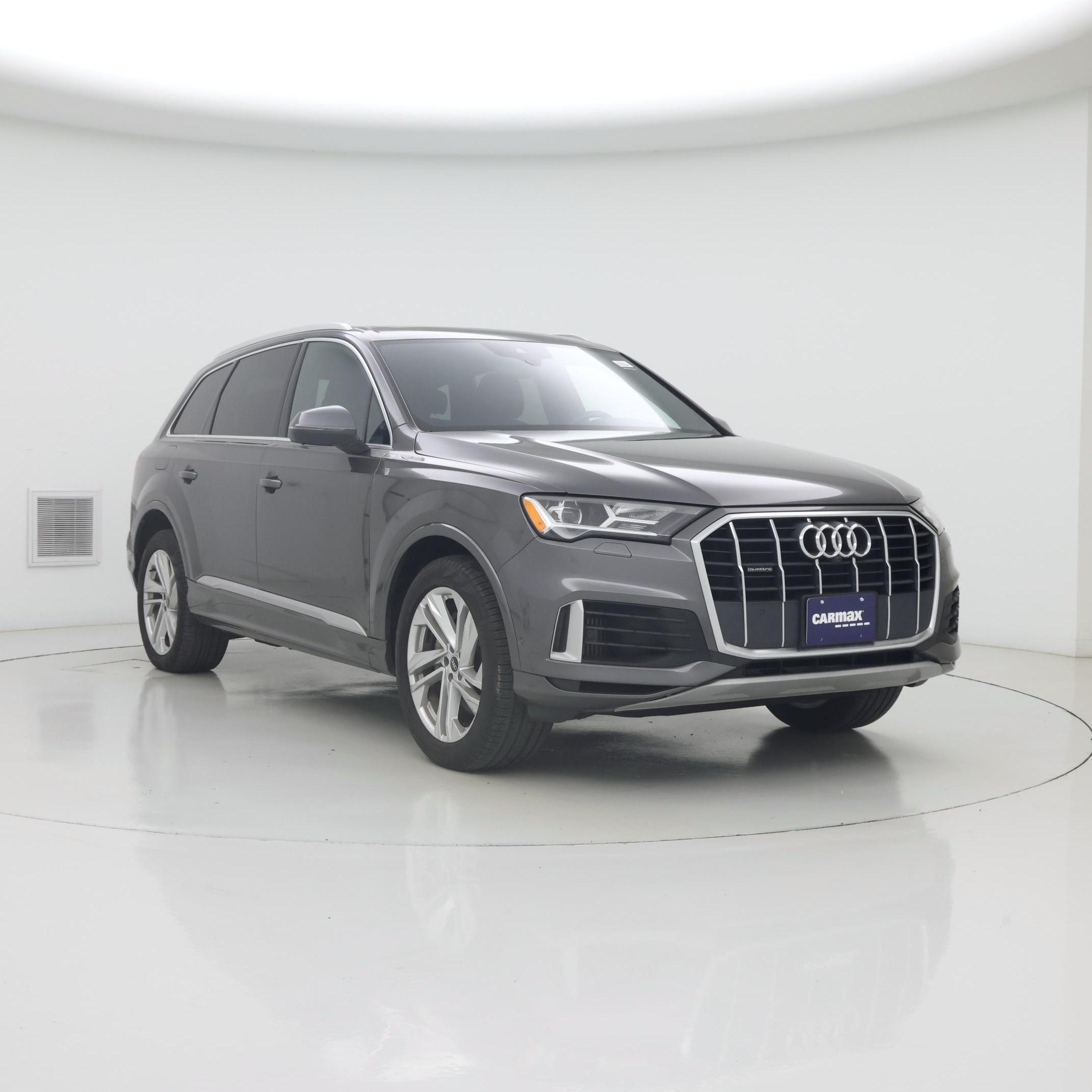 Gray 2021 Audi Q7 SUV / Crossover All-Wheel Drive Automatic