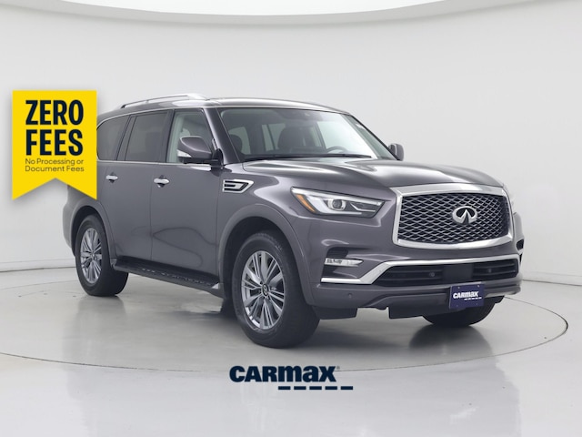 Gray 2024 INFINITI QX80 SUV / Crossover All-Wheel Drive Automatic