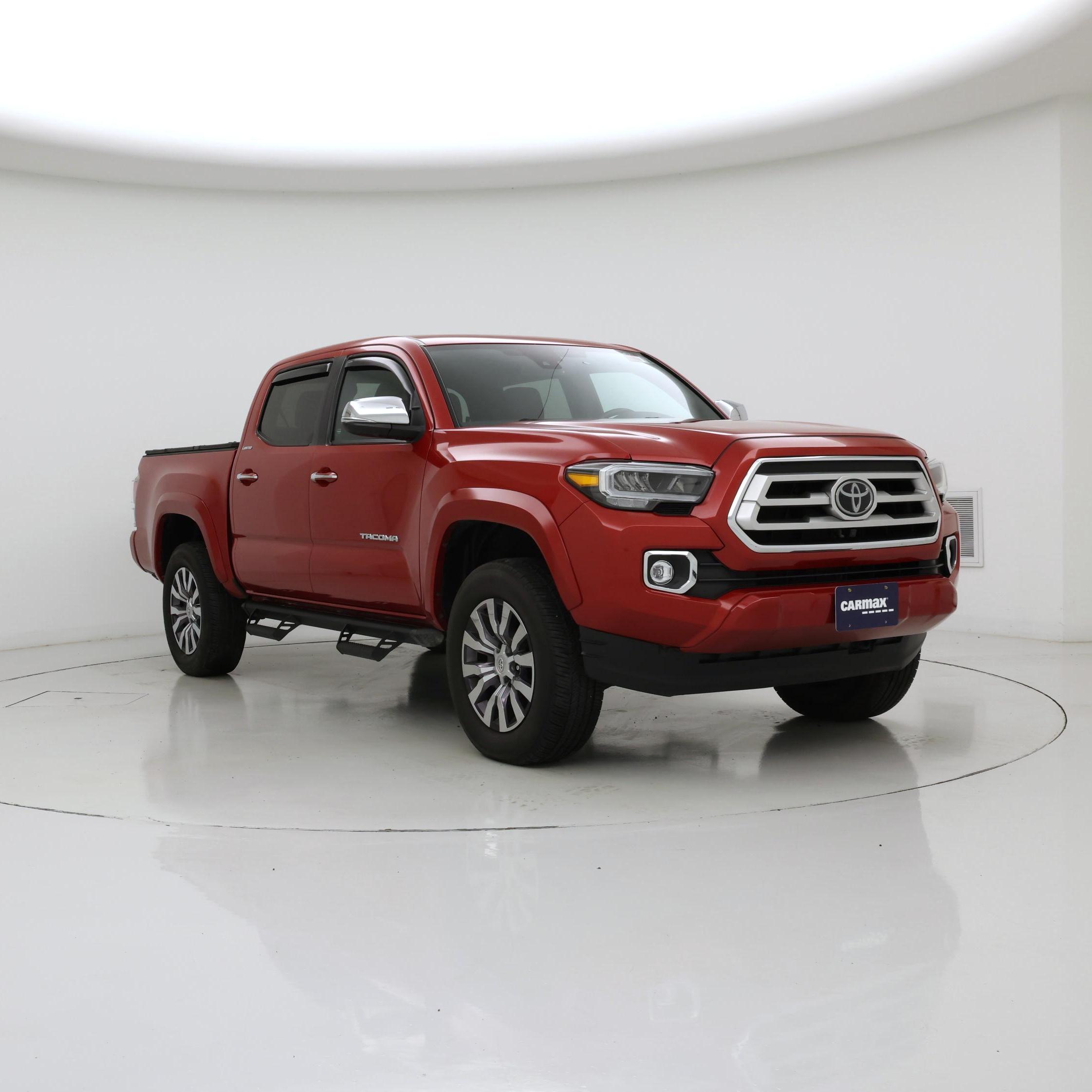 Red 2023 Toyota Tacoma Pickup Truck Four-Wheel Drive Automatic