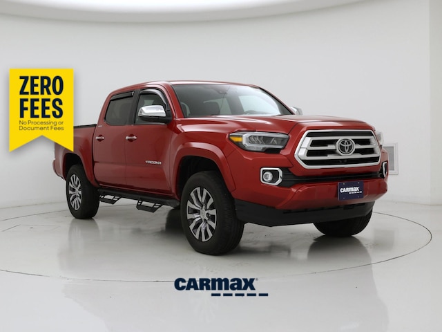 Red 2023 Toyota Tacoma Pickup Truck Four-Wheel Drive Automatic
