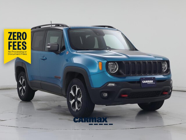 Blue 2021 Jeep Renegade SUV / Crossover Four-Wheel Drive Automatic