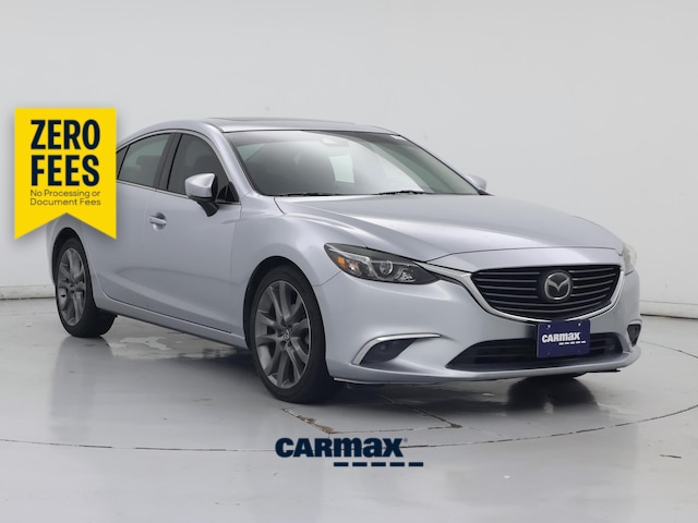 Silver 2017 Mazda MAZDA6 Sedan Front-Wheel Drive Automatic
