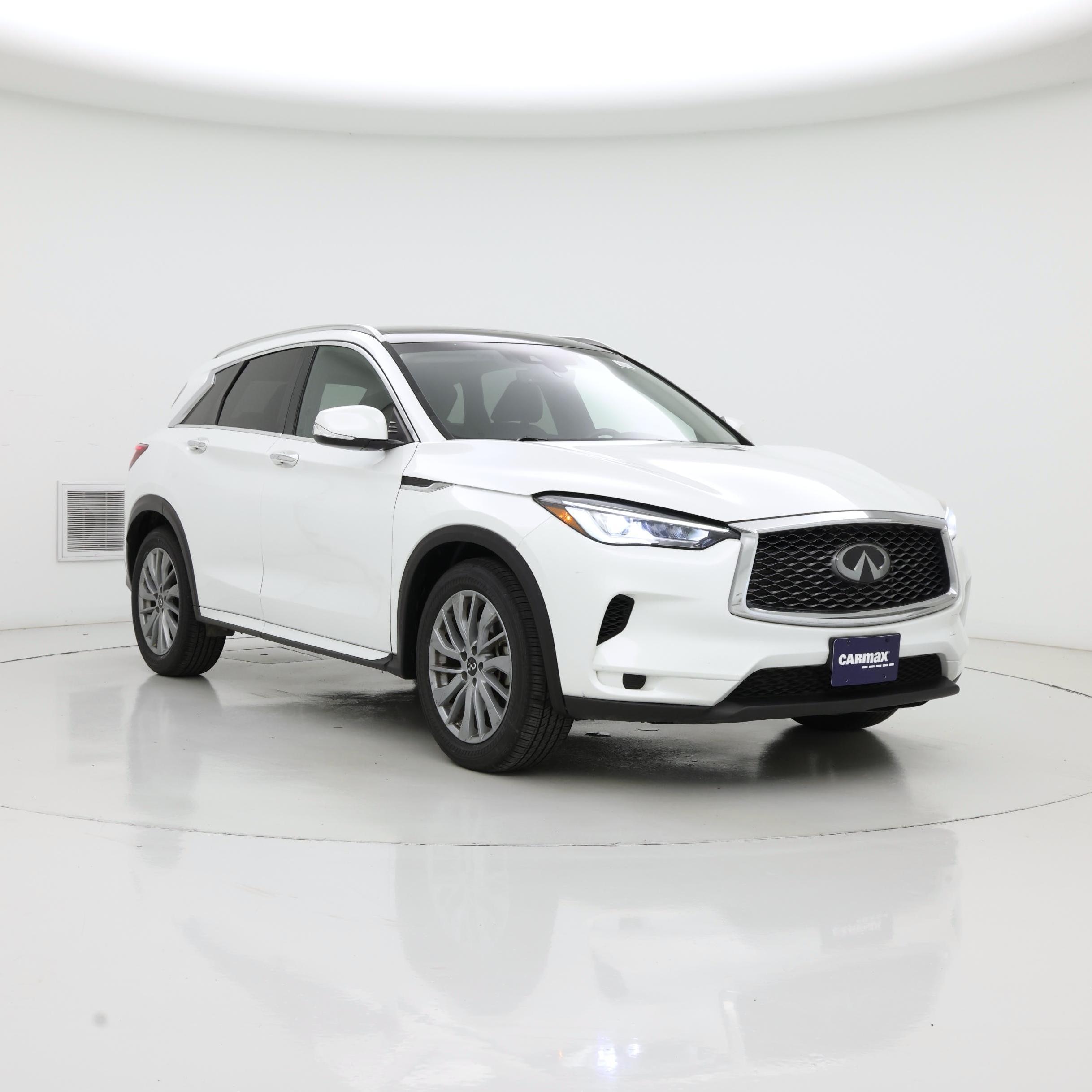 White 2024 INFINITI QX50 SUV / Crossover Front-Wheel Drive Automatic