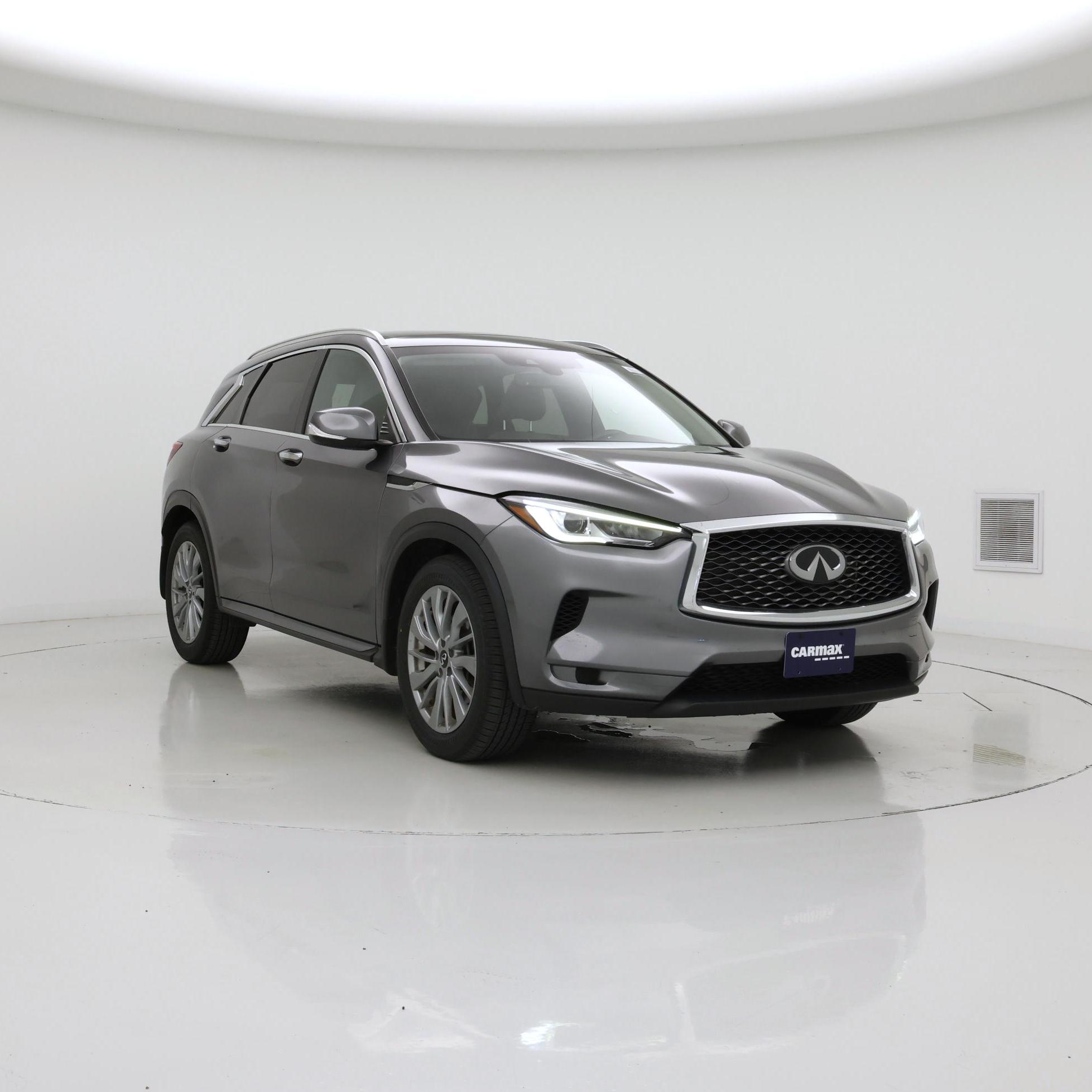 Gray 2023 INFINITI QX50 SUV / Crossover Front-Wheel Drive Automatic