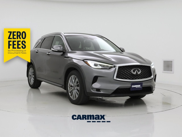Gray 2023 INFINITI QX50 SUV / Crossover Front-Wheel Drive Automatic