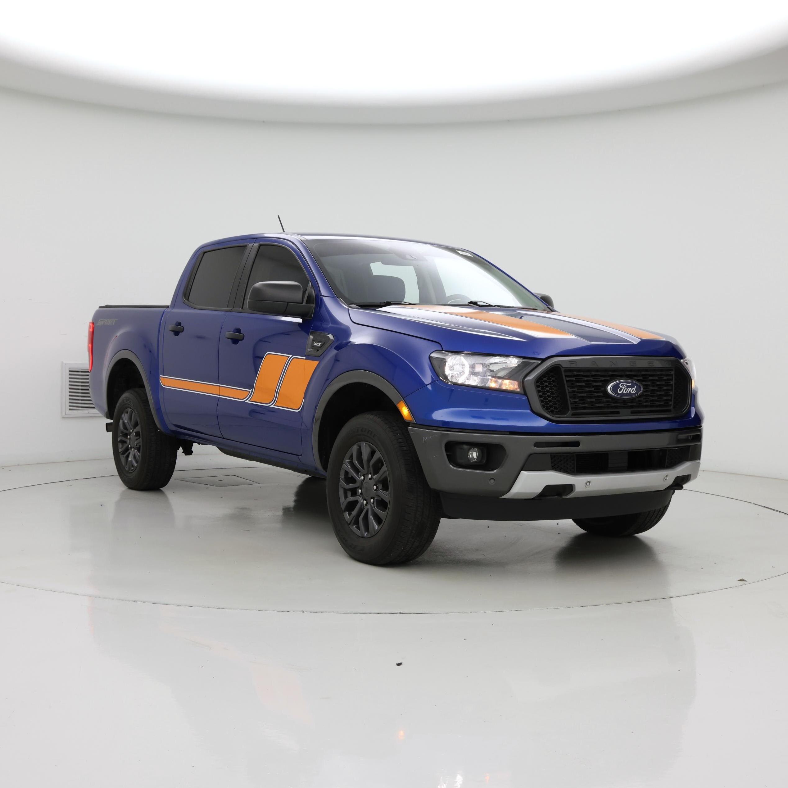 Blue 2020 Ford Ranger Pickup Truck 4X2 Automatic