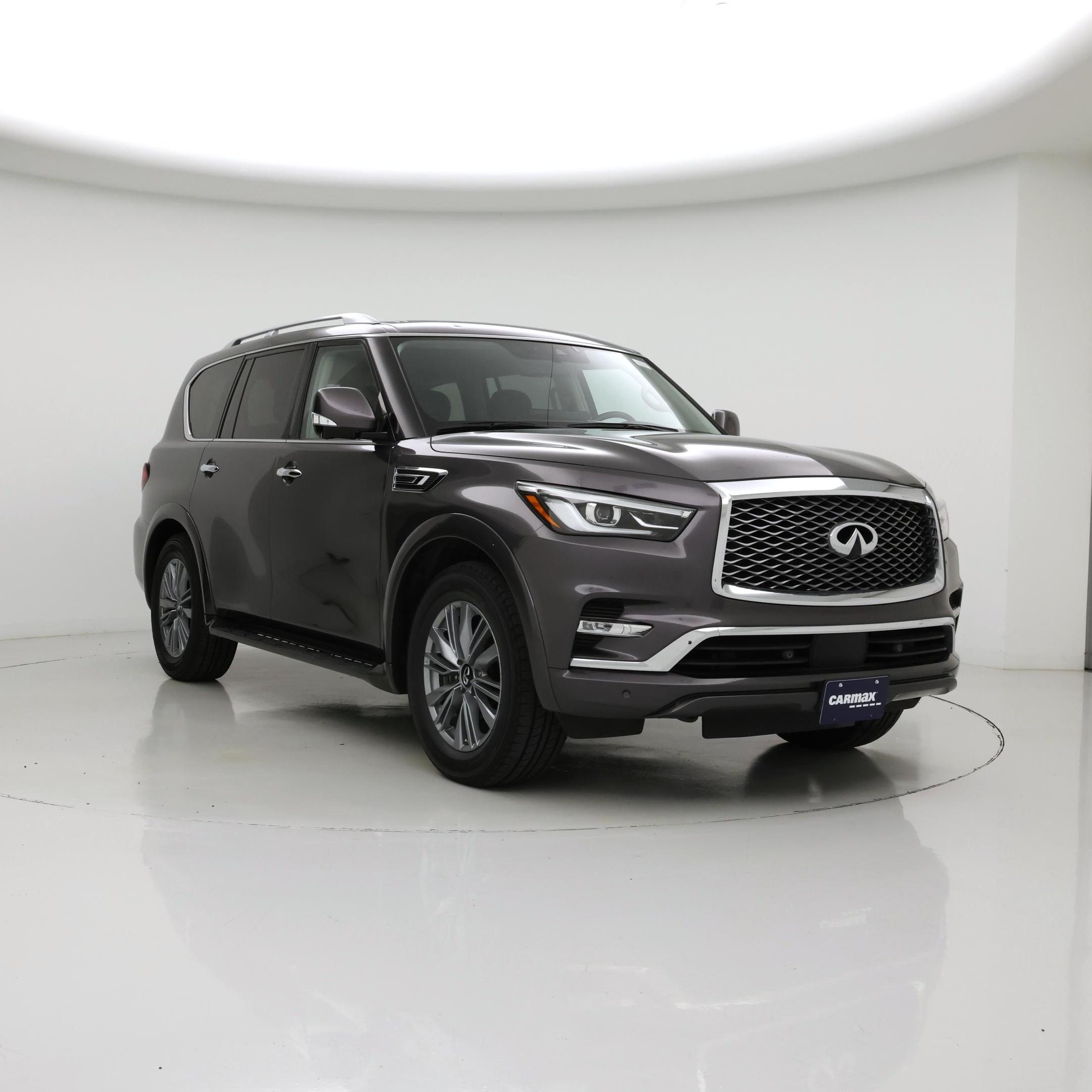 Gray 2024 INFINITI QX80 SUV / Crossover All-Wheel Drive Automatic
