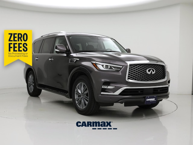 Gray 2024 INFINITI QX80 SUV / Crossover All-Wheel Drive Automatic