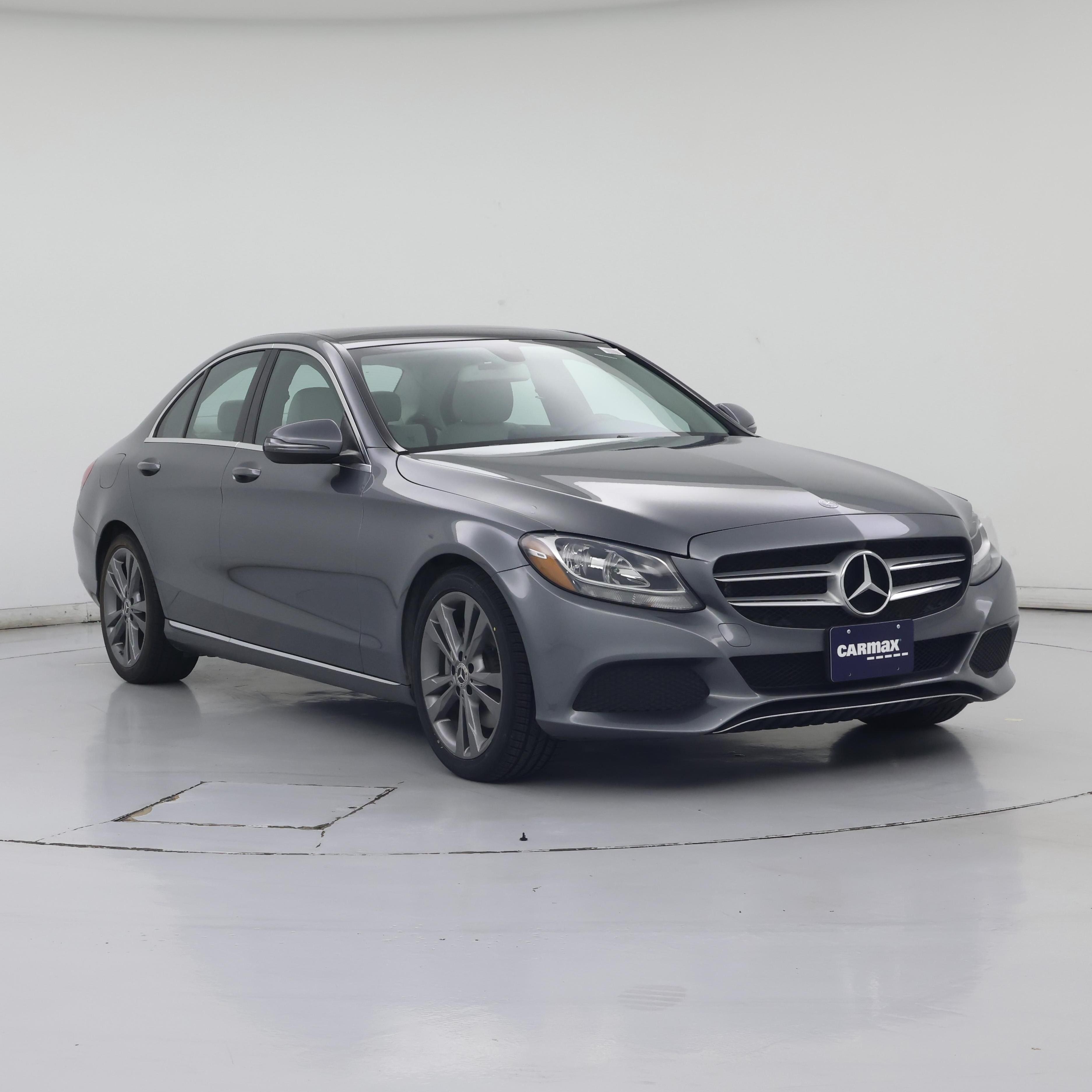 Gray 2017 Mercedes-Benz C-Class Sedan  Automatic
