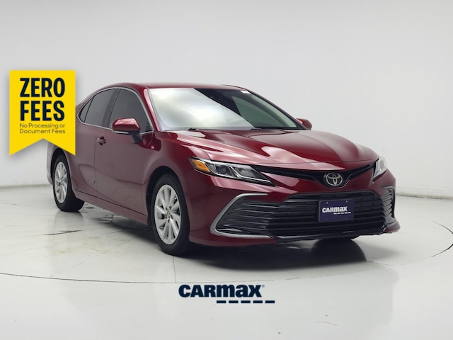 Red 2022 Toyota Camry Sedan Front-Wheel Drive Automatic
