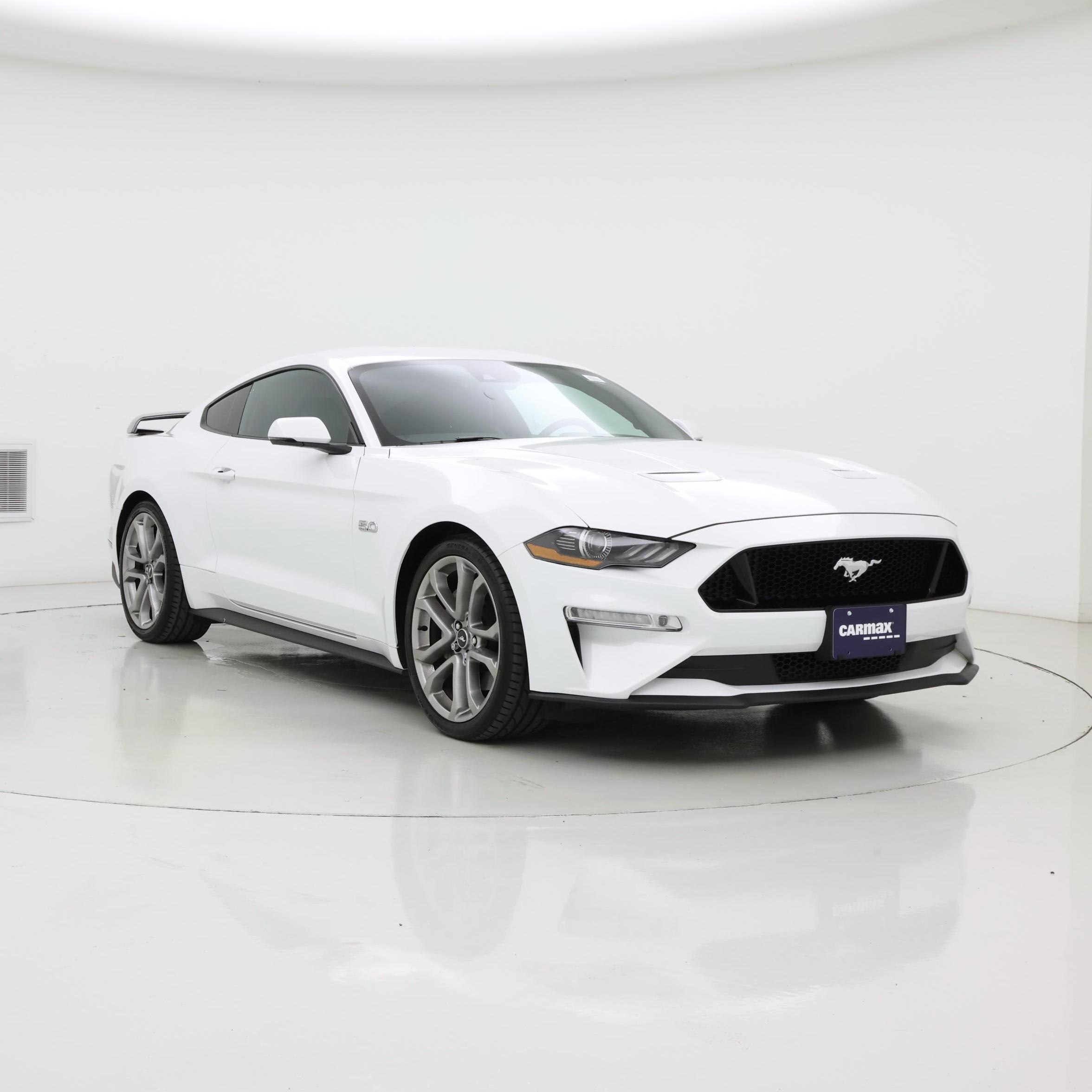 White 2023 Ford Mustang Coupe Rear-Wheel Drive Automatic