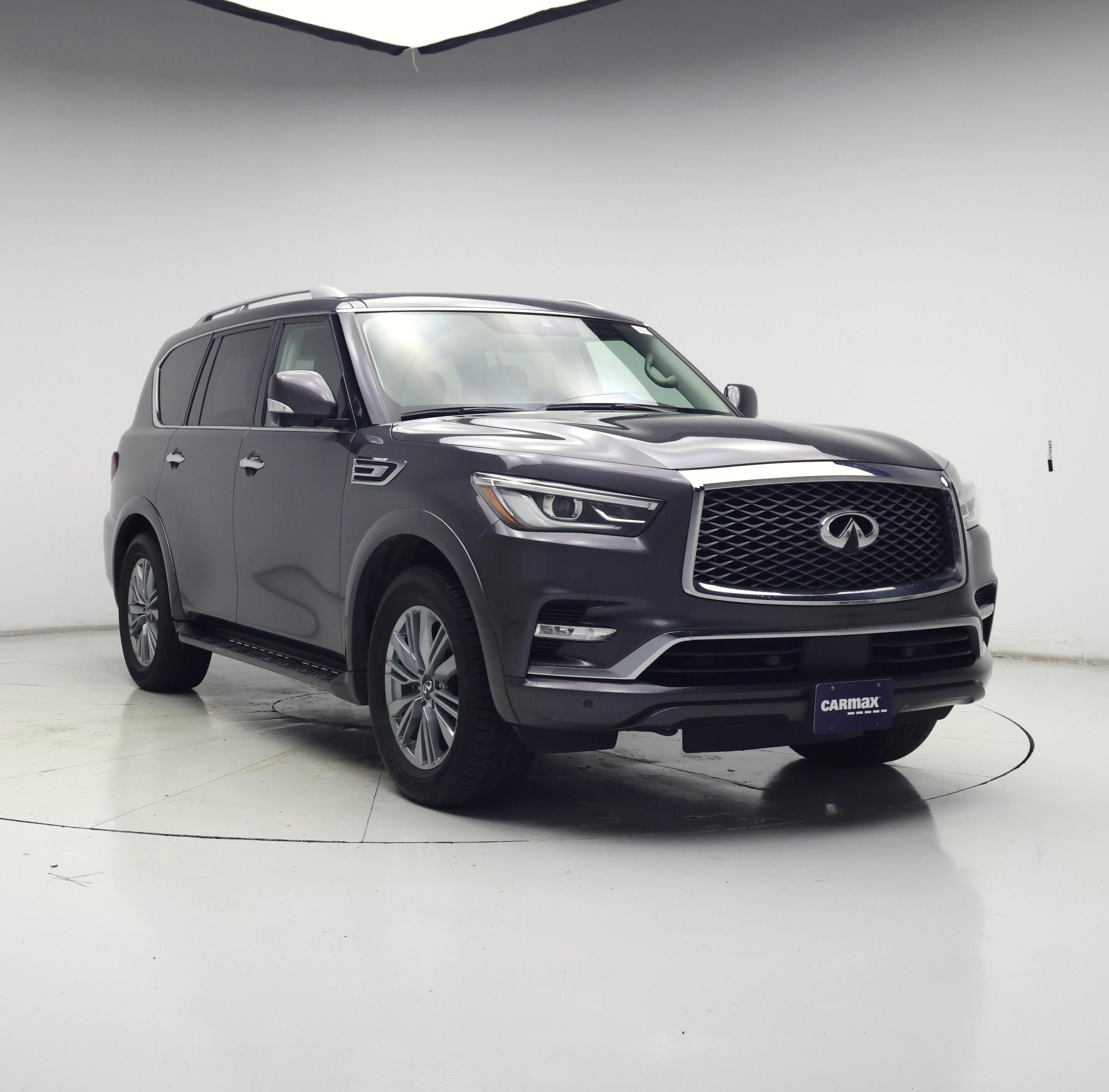 Gray 2024 INFINITI QX80 SUV / Crossover All-Wheel Drive Automatic