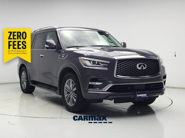 Gray 2024 INFINITI QX80 SUV / Crossover All-Wheel Drive Automatic