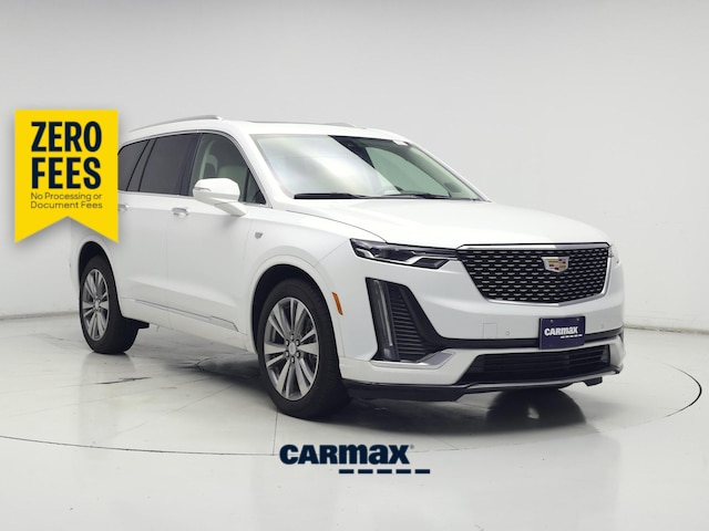 White 2025 Cadillac XT6 SUV / Crossover Four-Wheel Drive Automatic