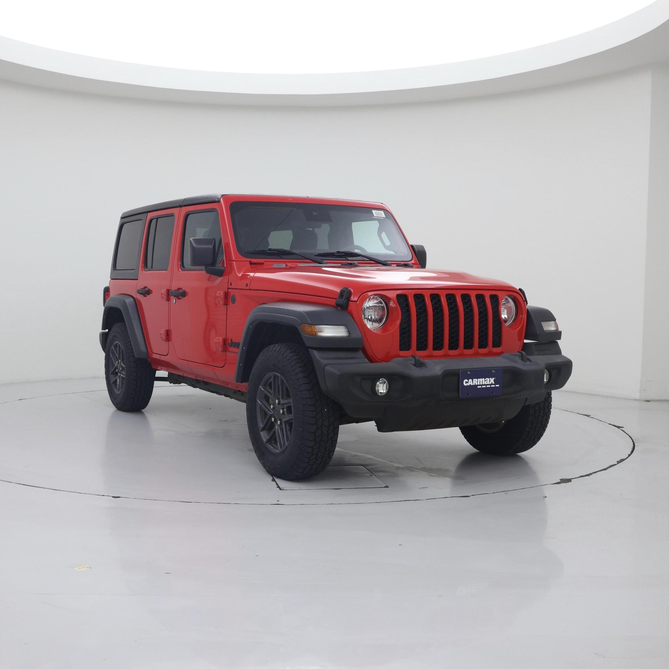 Red 2024 Jeep Wrangler SUV / Crossover Four-Wheel Drive Automatic