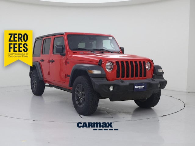 Red 2024 Jeep Wrangler SUV / Crossover Four-Wheel Drive Automatic