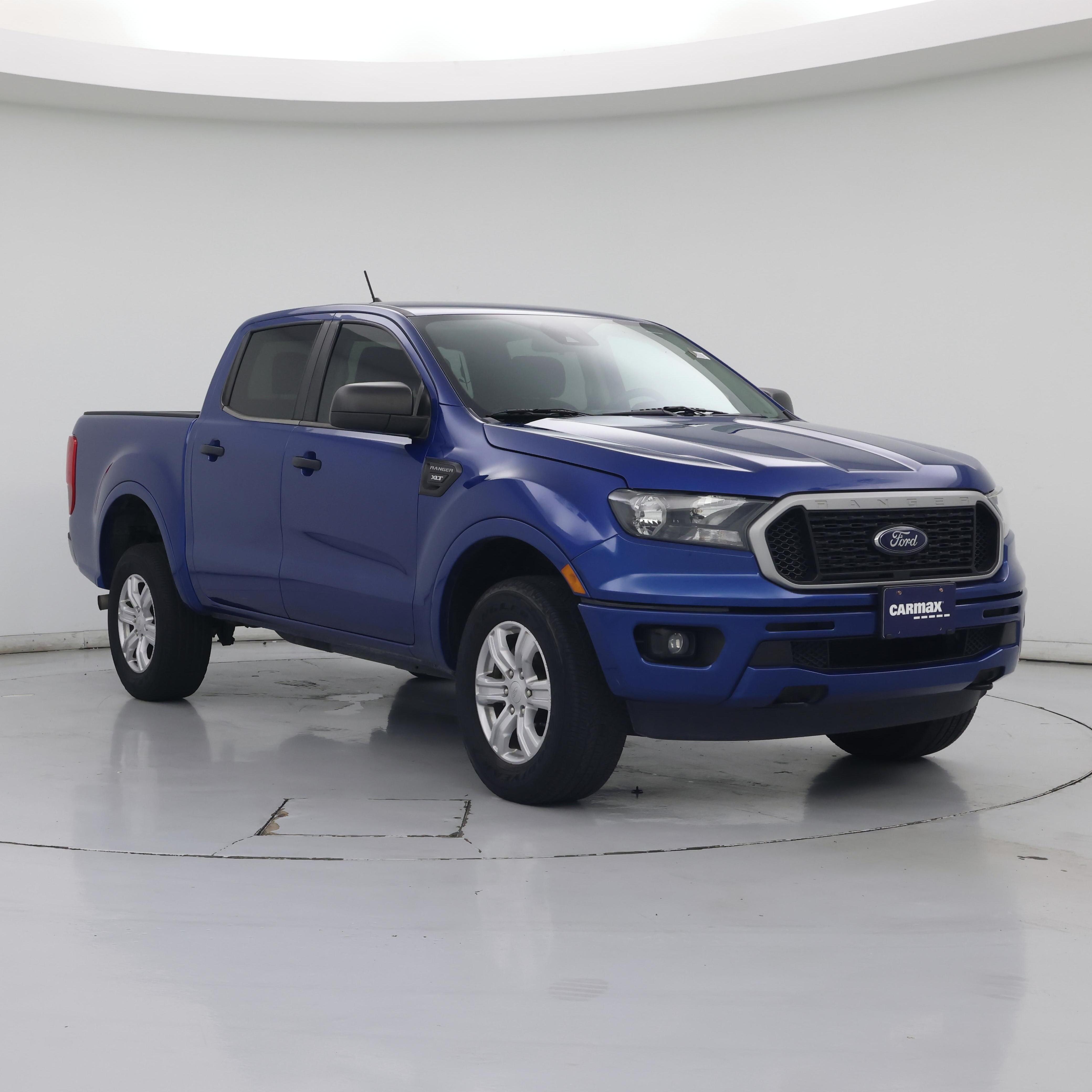 Blue 2020 Ford Ranger Pickup Truck 4X2 Automatic