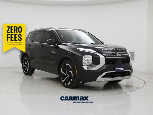 Black 2023 Mitsubishi Outlander Hybrid Plug-in SUV / Crossover All-Wheel Drive Automatic