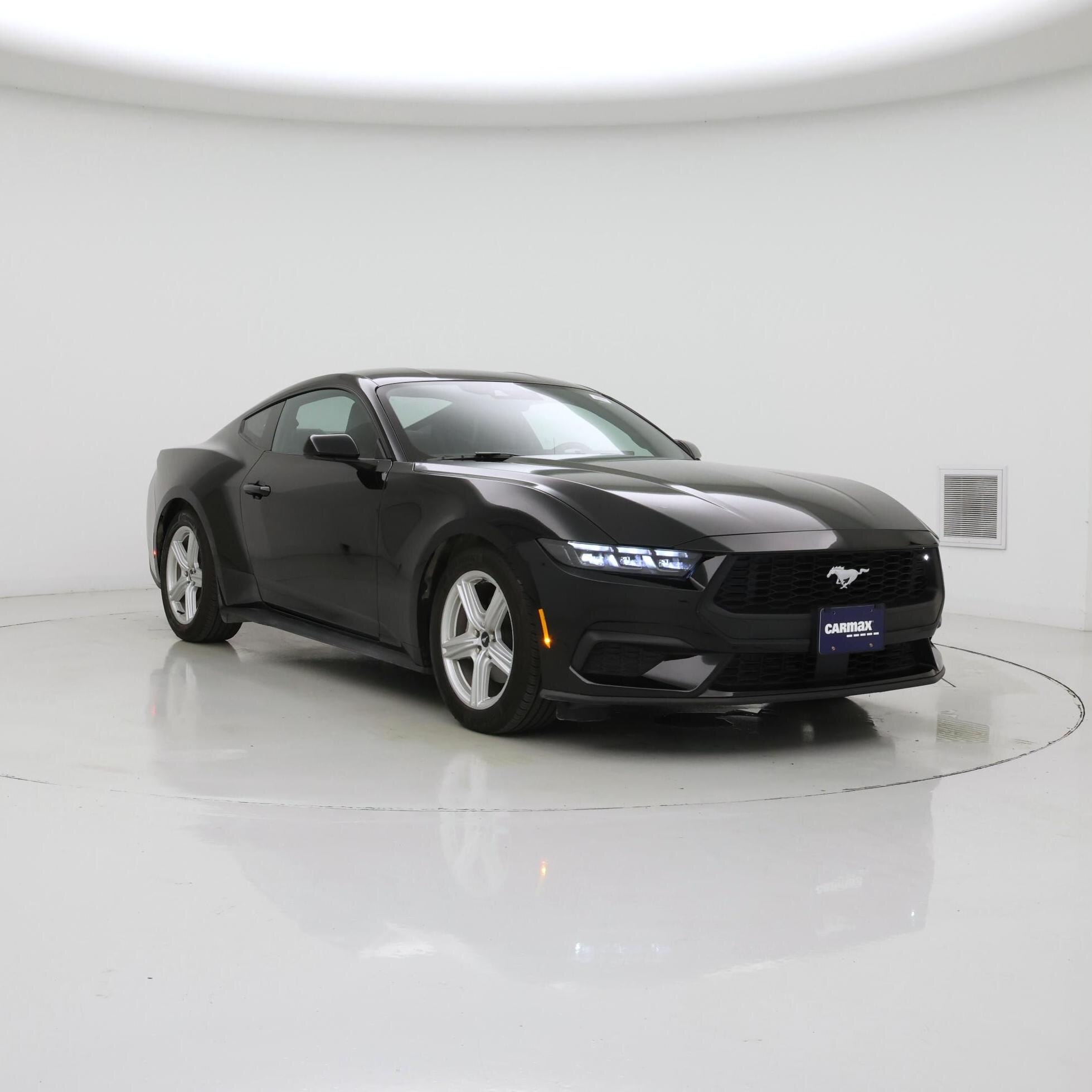 Black 2026 Ford Mustang Coupe Rear-Wheel Drive Automatic
