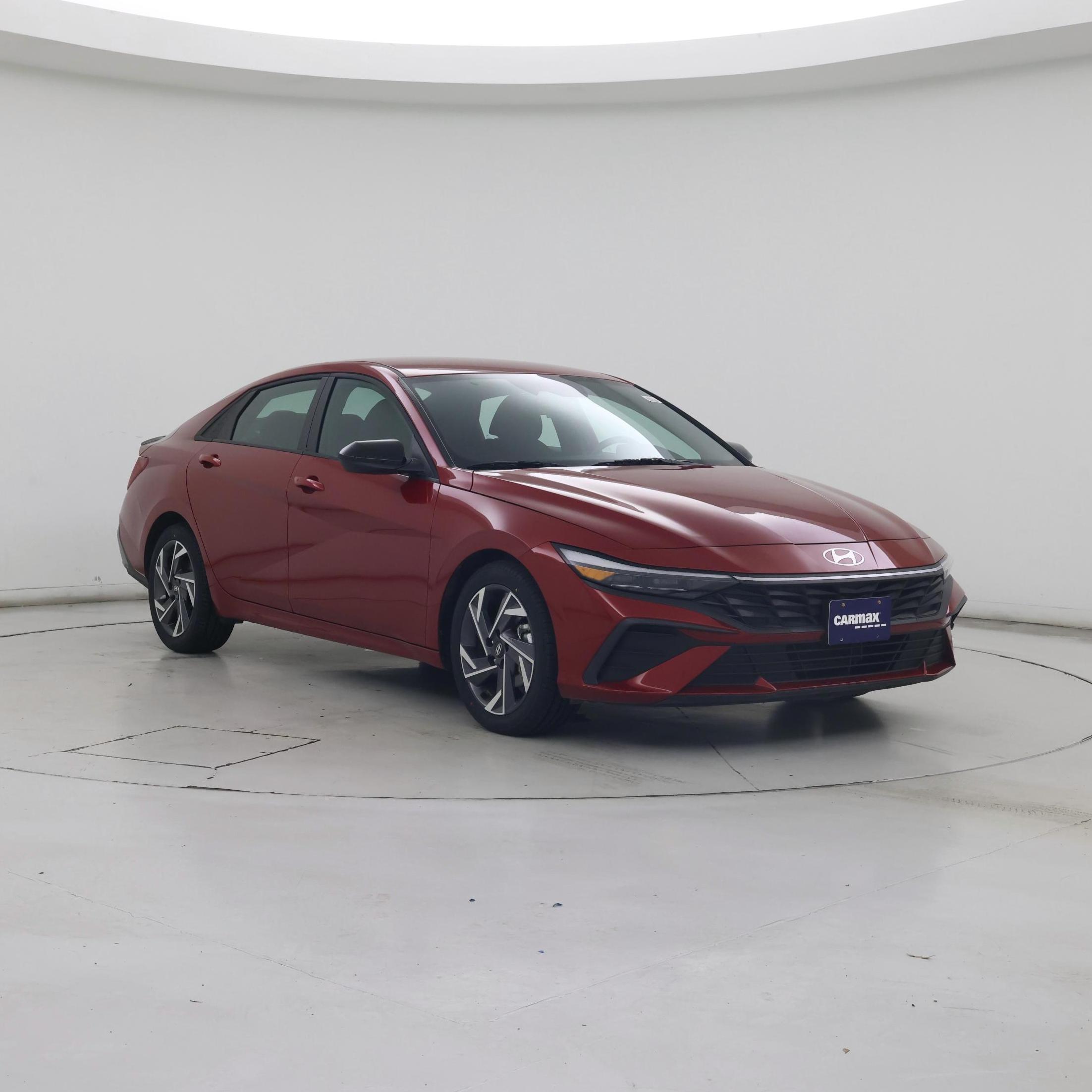 Red 2025 Hyundai Elantra Sedan Front-Wheel Drive Automatic