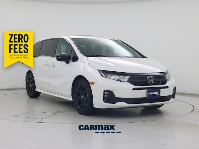 White 2025 Honda Odyssey Minivan Front-Wheel Drive Automatic