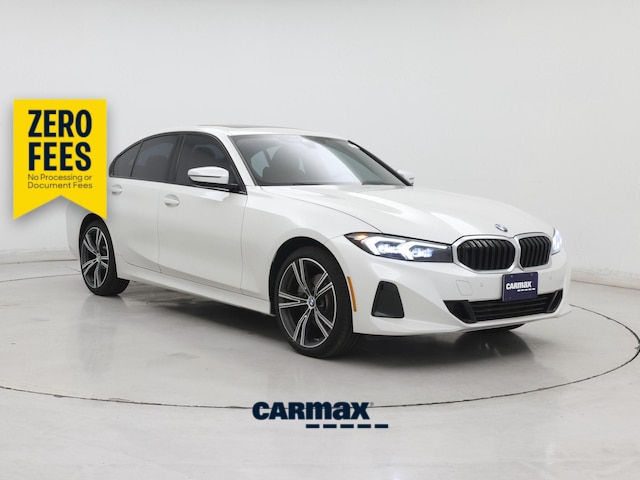 White 2023 BMW 3 Series Sedan Rear-Wheel Drive Automatic