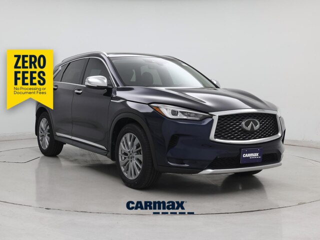 Blue 2023 INFINITI QX50 SUV / Crossover Front-Wheel Drive Automatic