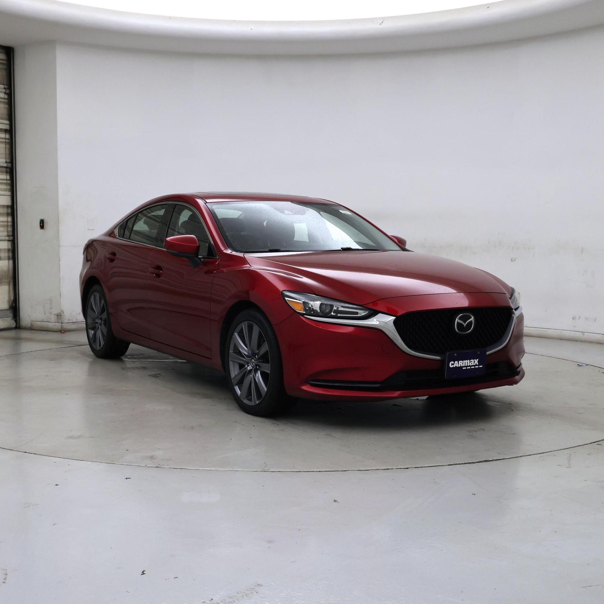 Red 2019 Mazda MAZDA6 Sedan Front-Wheel Drive Automatic
