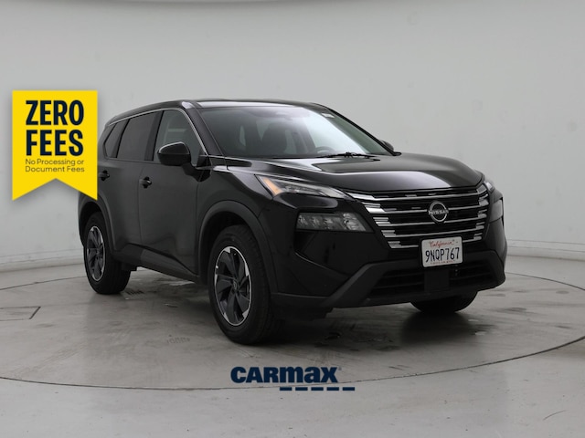 Black 2025 Nissan Rogue SV FWD SUV / Crossover Front-Wheel Drive Automatic