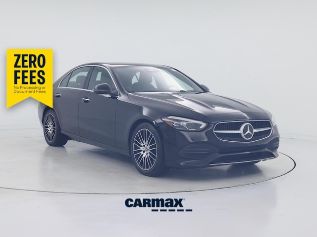 Black 2025 Mercedes-Benz C-Class C 300 RWD Sedan Rear-Wheel Drive Automatic