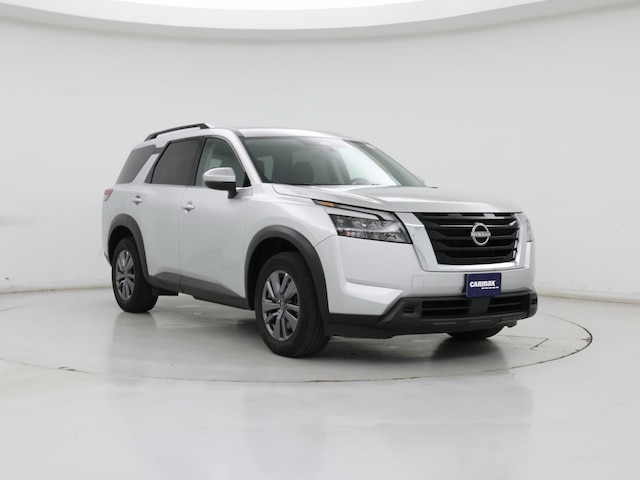 Silver 2025 Nissan Pathfinder SV FWD SUV / Crossover Front-Wheel Drive Automatic