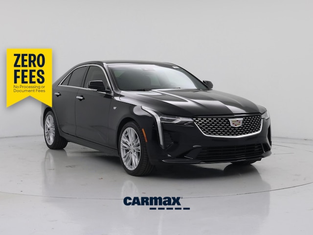 Black 2023 Cadillac CT4 Premium Luxury RWD Sedan Rear-Wheel Drive Automatic